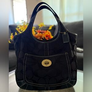 Coach Large Ergo Tote in Signature Canvas from 2007)